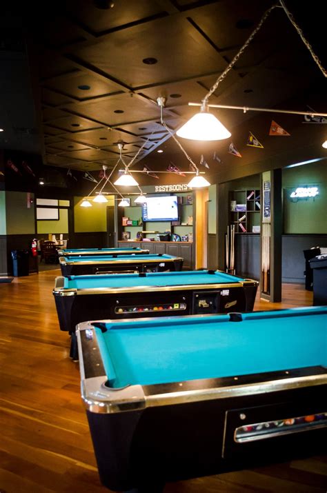 " more. . Bar and pool table near me